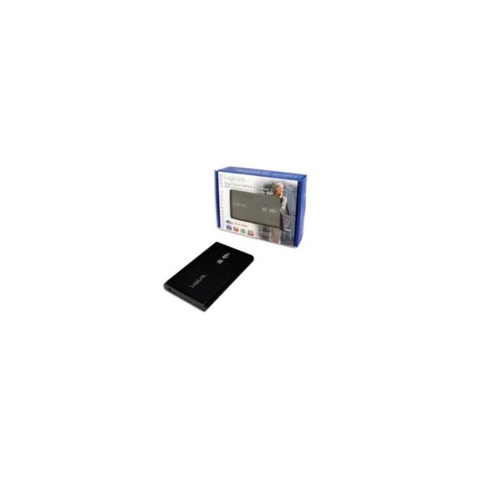 LogiLink 2.5" SATA HDD Enclosure UA0106 - Aluminum, USB 3.0, Black — image 2
