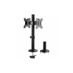 LogiLink BP0109 Dual Monitor Desk Mount 17-32" Steel Curved Screens