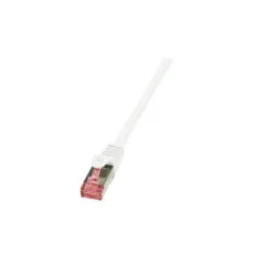 LogiLink CAT6 Patch Cable - CQ2021S - 0.5 m S/FTP LSZH, White