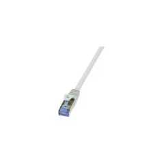LogiLink CAT6A Patch Cable CQ3072S - 5m S/FTP RJ45, Stranded AWG26, LSZH Jacket, Grey