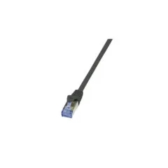 LogiLink CAT7 Shielded Ethernet Patch Cable 50m - S/FTP, 26AWG Stranded, Black