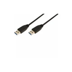 LogiLink CU0038 1m USB 3.0 Cable USB-A M to USB-A M Black
