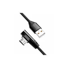 LogiLink CU0142 1m USB 2.0 A to Micro-USB Angled Black Cable