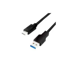 LogiLink CU0169 1.5m USB 3.2 Gen1 Type-C Cable USB-C to USB-A Black