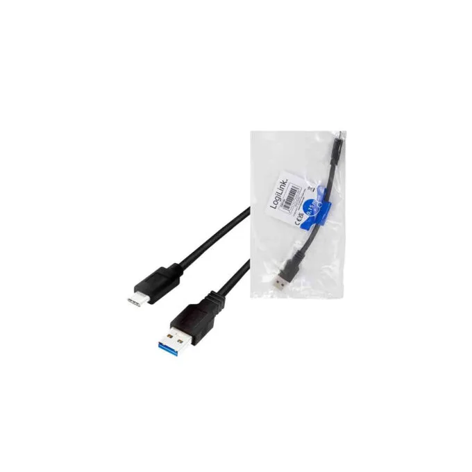 LogiLink CU0169 1.5m USB 3.2 Gen1 Type-C Cable USB-C to USB-A Black — image 7