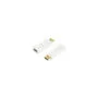 LogiLink DisplayPort to HDMI Adapter - CV0057 - White/Yellow, Locking DP Male to HDMI Female