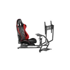 LogiLink EO0065 Racing Simulator Cockpit 32-50" Monitor Mount Red/Black