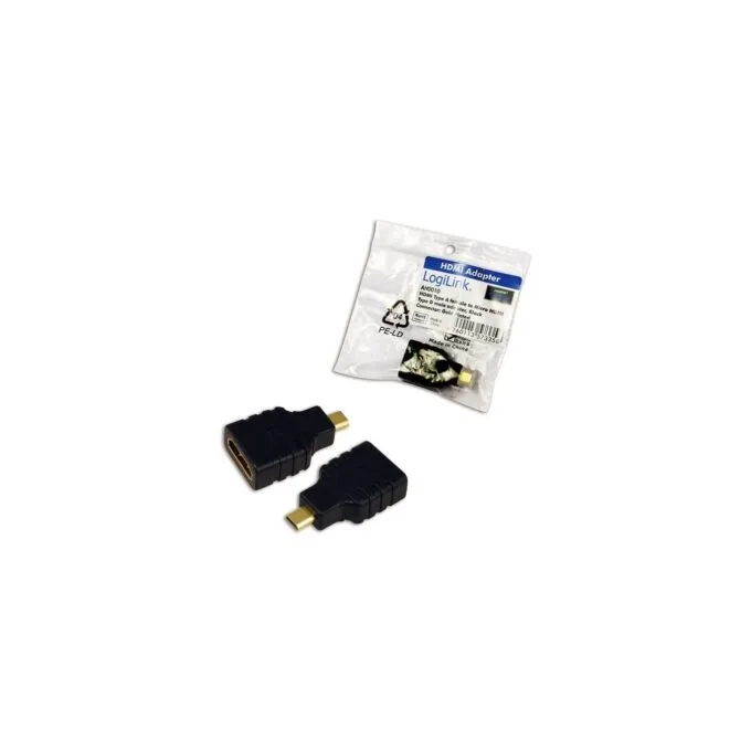 Logilink HDMI Adapter HDMI to Micro HDMI - Compact, Plug-and-Play — image 2