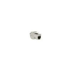 LogiLink Keystone CAT6a RJ45 Jack STP Shielded, AWG 22-26, 360° Tool-free