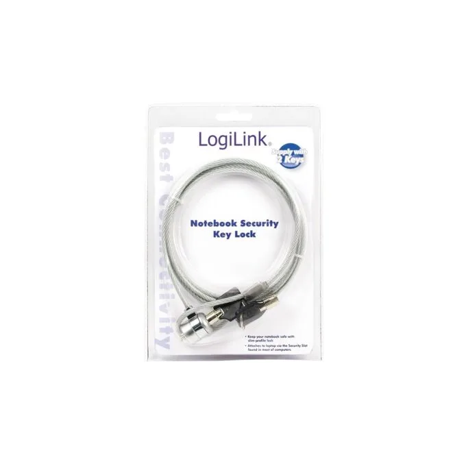 LogiLink Notebook Security Lock - Cable length 1.5 m — image 2