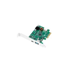 LogiLink PC0089 PCIe USB 3.2 Gen2x1 Card, USB-C PD3.0 & USB3.0