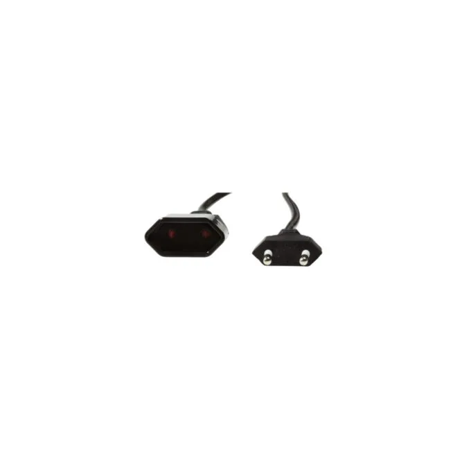 LogiLink Power Extension Cable - CP123 - Euro CEE7/16 to CEE7/16, 2m, Black — image 5