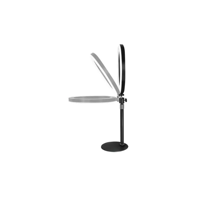 Logilink Smartphone Ring Light Tripod with Remote - Diameter 25 cm - USB-Powered — image 4