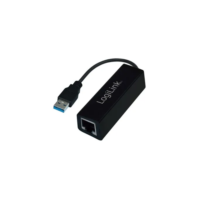 LogiLink UA0184A USB 3.0 to Gigabit Ethernet Adapter RJ45 Black — image 1