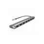 LogiLink UA0310 USB-C 3.1 7-Port Hub Aluminum w/ 5V 4A PSU