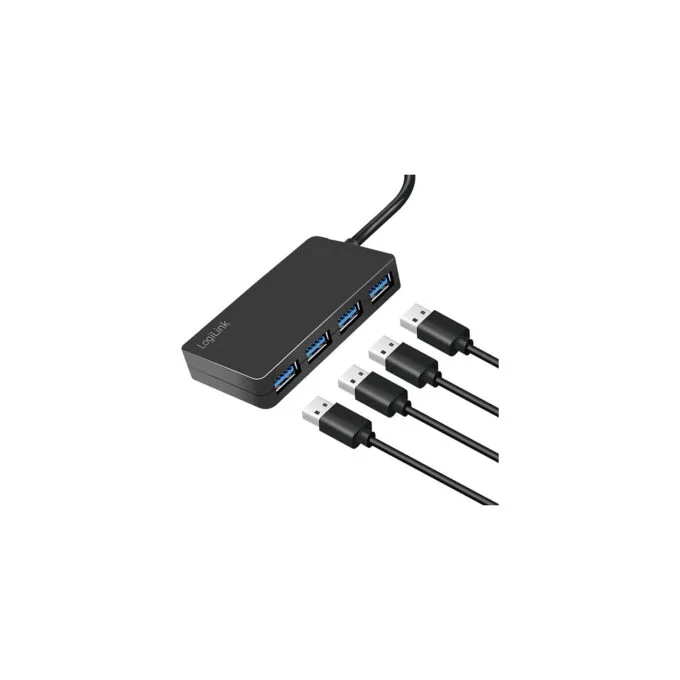 Logilink USB 3.2 HUB 4-port. Gen1 schwarz — image 3