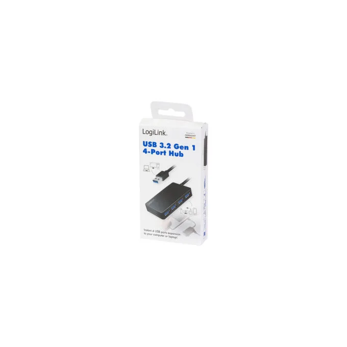 Logilink USB 3.2 HUB 4-port. Gen1 schwarz — image 5
