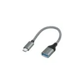 LogiLink USB-C to USB 3.2 Adapter - ST-BU - Gray, 0.15 m