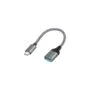 LogiLink USB-C to USB 3.2 Adapter - ST-BU - Gray, 0.15 m