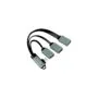 Logilink USB-HUB 3-Port.2xUSB2.0AF + 1xUSB3.0AF.gewink.Steck