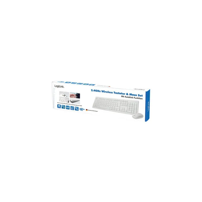 Logilink Wireless 2.4GHz Combo white — image 9