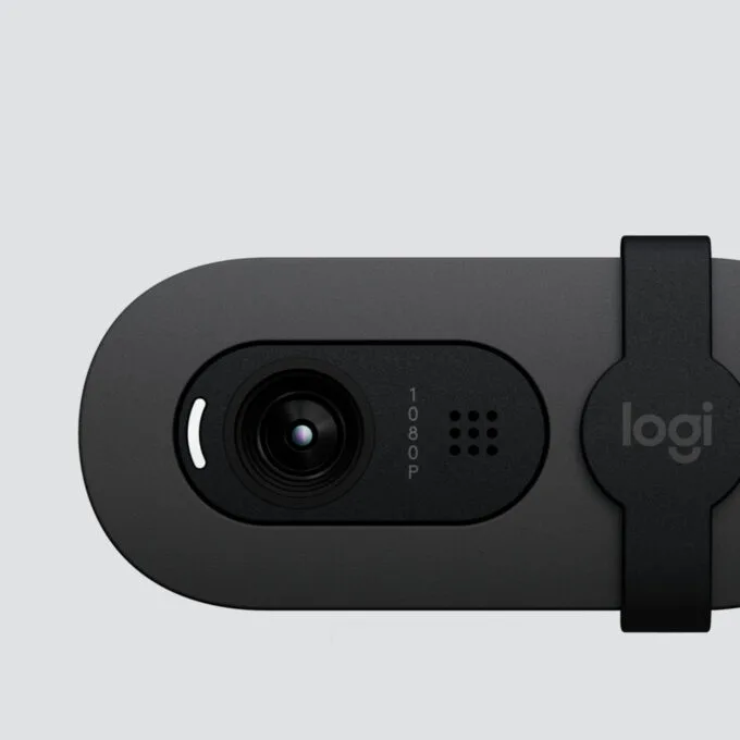 Logitech Brio 105 Webcam - 960-001579 - Full HD 1080p, Graphite, USB-A — image 3