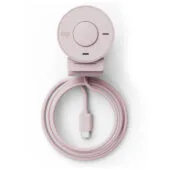 Logitech BRIO 300 - Rose - 1080p Webcam with USB-C, Built-in Microphone