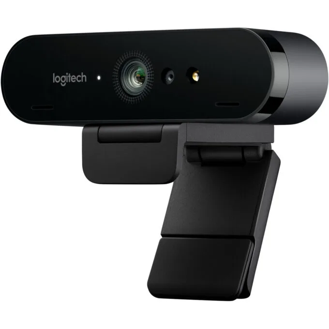 Logitech BRIO 4K Ultra HD Webcam - BRIO - 4K/2160p, 90 fps, USB-C, Dual Mics, Black — image 1