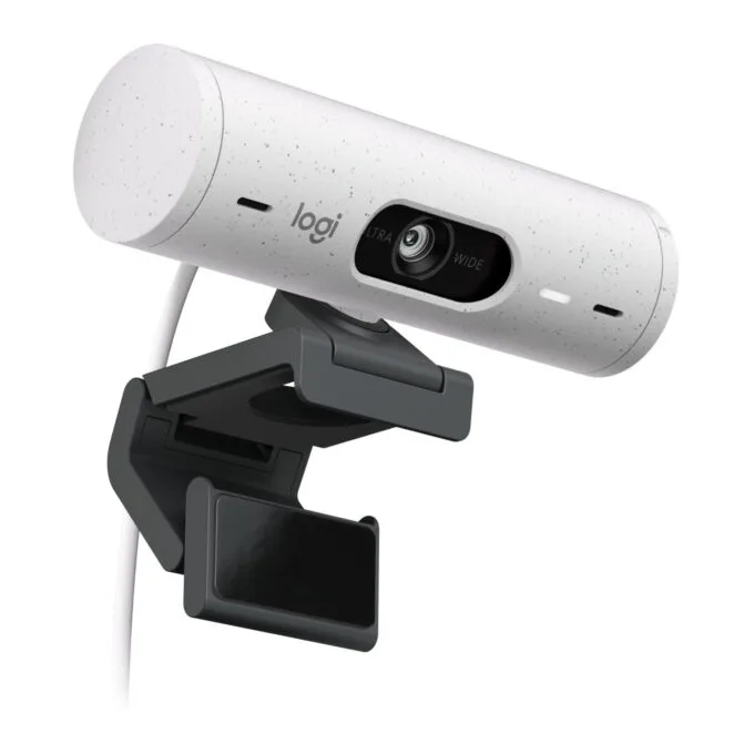 Logitech Brio 500 - Full HD 1080p Webcam, 60 fps, 90° FOV, Privacy Shutter - White — image 14