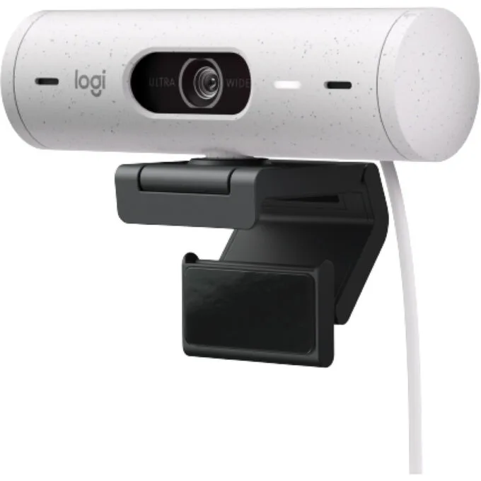 Logitech Brio 500 - Full HD 1080p Webcam, 60 fps, 90° FOV, Privacy Shutter - White — image 10