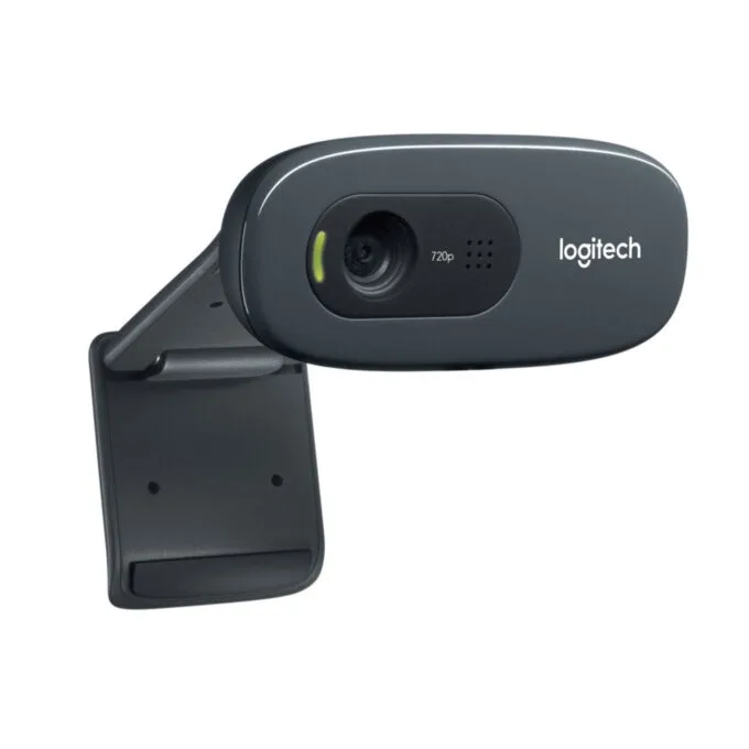 Logitech C270 HD Webcam - 720p 30fps Dark Grey USB — image 6