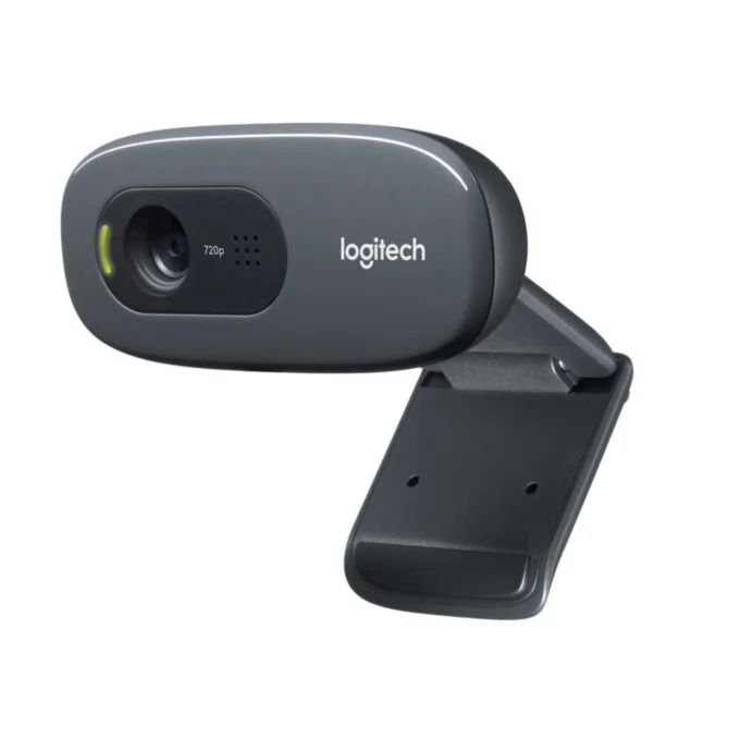 Logitech C270 HD Webcam - 720p 30fps Dark Grey USB — image 4