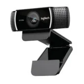 Logitech C922 Pro Stream Webcam - Full HD 1080p@30fps 720p@60fps Black USB Clip/Stand
