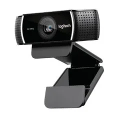Logitech C922 Pro Stream Webcam - Full HD 1080p@30fps 720p@60fps Black USB Clip/Stand