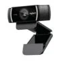 Logitech C922 Pro Stream Webcam - Full HD 1080p@30fps 720p@60fps Black USB Clip/Stand