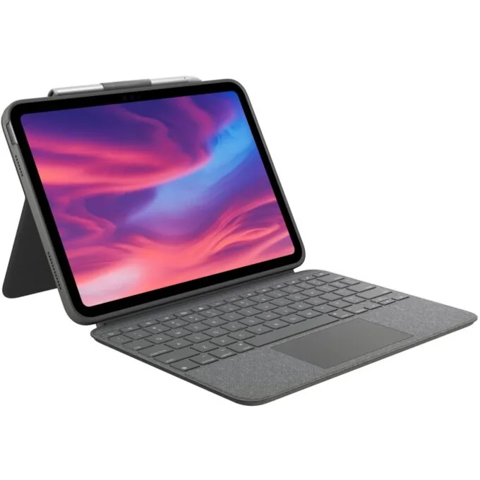 Logitech Combo Touch iPad (2022) - Grey US Layout — image 7