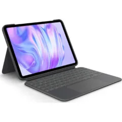 Logitech Combo Touch - iPad Air 11 (M4) - Graphite, UK QWERTY Keyboard with Trackpad