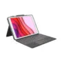 Logitech Combo Touch Keyboard Case - 920-009624 - Graphite, German QWERTZ, Smart Connector, Backlit Trackpad