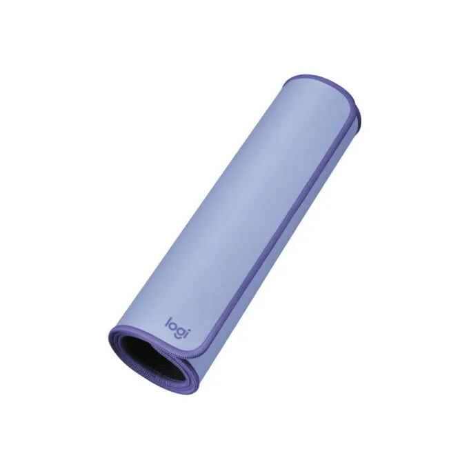 Logitech Desk Mat Studio Series - Lilac - Monochrome Nylon/Polyester Surface, Non-slip Rubber Base — image 5