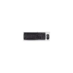 Logitech DESKTOP MK120 PORTUGUESE LAYOU - MK120 - Black, Portuguese QWERTY, Wired USB, Mouse included