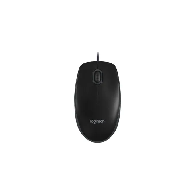 Logitech Desktop MK120 - Wired USB Full-Size Keyboard with Optical Mouse - Black — image 6