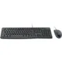 Logitech Desktop MK120 - Wired USB Full-Size Keyboard with Optical Mouse - Black