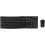 Logitech Desktop MK270 - Wireless Combo - AZERTY French, Full-size 100%, 2.4GHz RF, Black