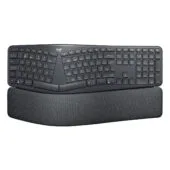 Logitech ERGO K860 Wireless Ergonomic Keyboard - Graphite - US International, Bluetooth 5.0 & 2.4GHz