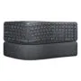 Logitech ERGO K860 Wireless Ergonomic Keyboard - Graphite - US International, Bluetooth 5.0 & 2.4GHz
