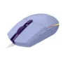 Logitech G G203 LIGHTSYNC Gaming Mouse - G203 - Lilac, Wired USB, 8000 DPI, 1 ms
