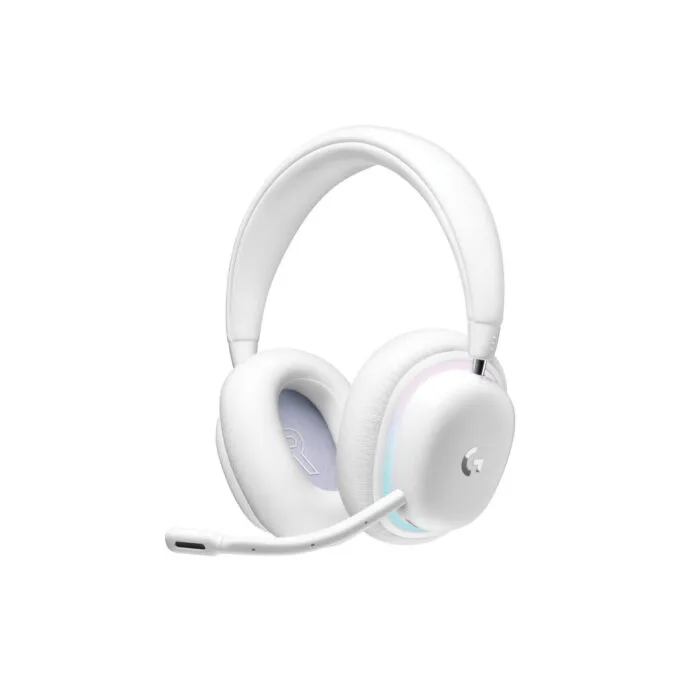 Logitech G G735 - LIGHTSPEED + Bluetooth Dual Wireless Gaming Headset, White Mist, 3.5mm — image 7