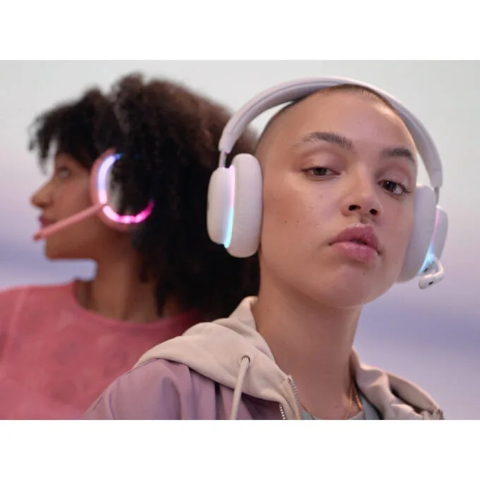 Logitech G G735 - LIGHTSPEED + Bluetooth Dual Wireless Gaming Headset, White Mist, 3.5mm — image 10