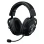 Logitech G Pro X Headset - Wired Gaming Headset, Black, 50mm Neodymium Drivers, DTS:X 7.1, Cardioid Boom Mic