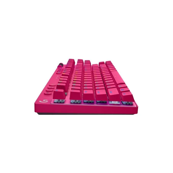 Logitech G PRO X TKL LIGHTSPEED - Magenta Wireless Tenkeyless Mechanical Keyboard — image 4